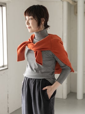 久木 美音さん（レディース・157cm）の秋コーディネート