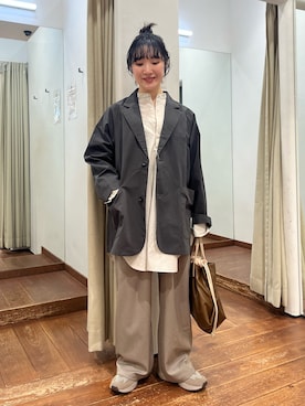 久木 美音さん（レディース・157cm）の冬コーディネート