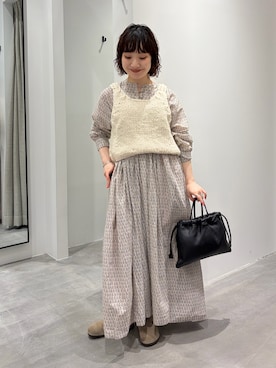 久木 美音さん（レディース・157cm）の秋コーディネート