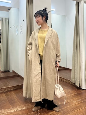 久木 美音さん（レディース・157cm）の冬コーディネート