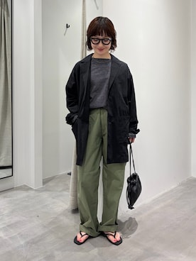 久木 美音さん（レディース・157cm）の夏コーディネート
