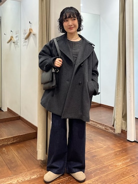久木 美音さん（レディース・157cm）の冬コーディネート