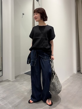 久木 美音さん（レディース・157cm）の夏コーディネート
