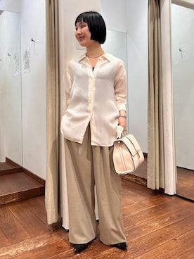 久木 美音さん（レディース・157cm）の春コーディネート