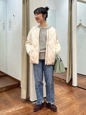 久木 美音さん(レディース・157cm)の冬コーディネート