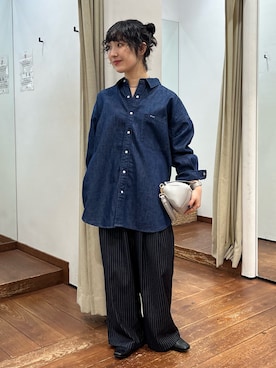 久木 美音さん（レディース・157cm）の冬コーディネート