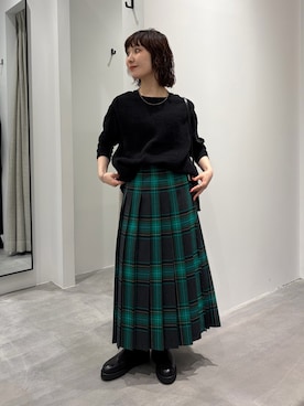 久木 美音さん（レディース・157cm）の秋コーディネート