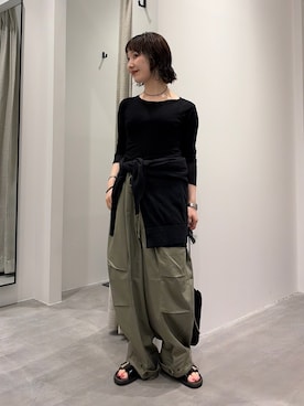 久木 美音さん(レディース・157cm)の夏コーディネート