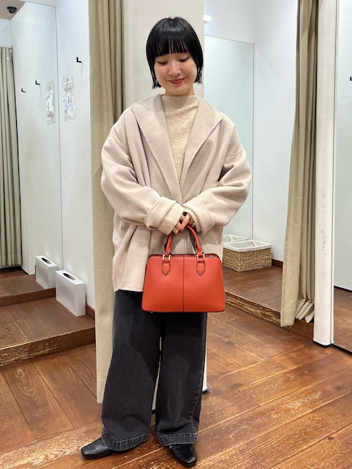 新品 タグ付き ドアーズ DOORS ウールミドルガウンコート ウールリバー