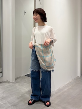 久木 美音さん（レディース・157cm）の夏コーディネート