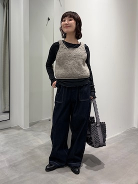 久木 美音さん（レディース・157cm）の秋コーディネート
