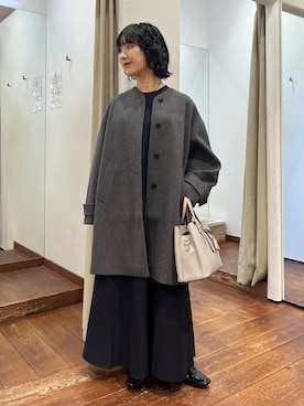 久木 美音さん（レディース・157cm）の冬コーディネート