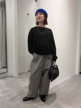 久木 美音さん（レディース・157cm）の秋コーディネート