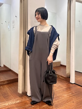 久木 美音さん(レディース・157cm)の冬コーディネート