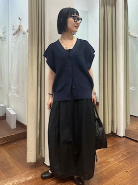 「SMELLY（スメリー）のアイテム（アクセサリー）」を使った、mion hisakiさん（レディース・157cm）の夏コーディネート