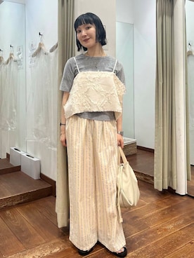 久木 美音さん（レディース・157cm）の夏コーディネート