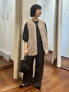 久木 美音さん（レディース・157cm）の秋コーディネート