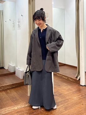 久木 美音さん(レディース・157cm)の冬コーディネート