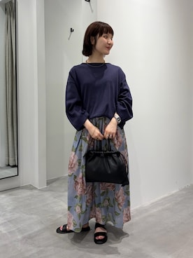 久木 美音さん（レディース・157cm）の夏コーディネート