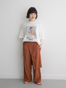 久木 美音さん（レディース・157cm）の春コーディネート