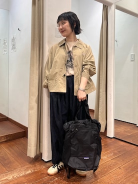 久木 美音さん（レディース・157cm）の春コーディネート