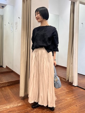 久木 美音さん（レディース・157cm）の春コーディネート