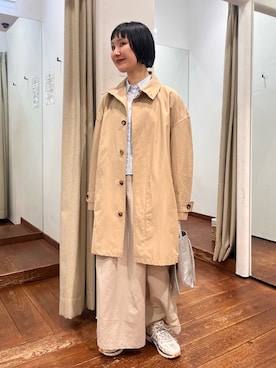 久木 美音さん（レディース・157cm）の冬コーディネート