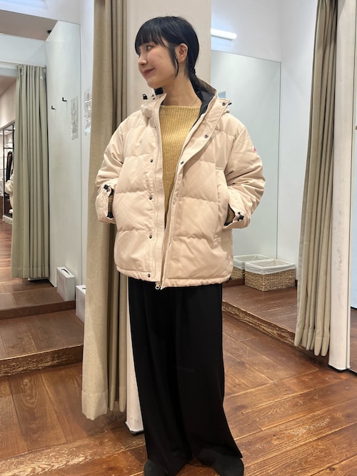 ハミルトンウール畦ボートネックプルオーバー