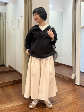 久木 美音さん（レディース・157cm）の冬コーディネート