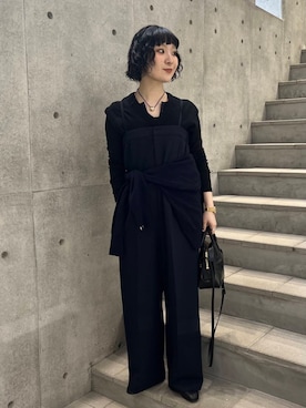 「URBANRESEARCH」｜「アイテム（ブーツ）」を使った、mion hisakiさん（レディース・157cm）の冬コーディネート
