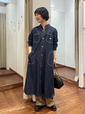 久木 美音さん（レディース・157cm）の冬コーディネート