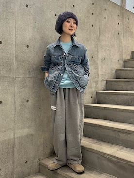 久木 美音さん（レディース・157cm）の冬コーディネート