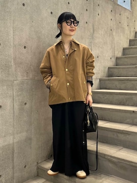 久木 美音さん（レディース・157cm）の冬コーディネート