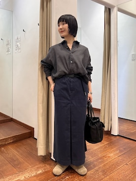 久木 美音さん（レディース・157cm）の春コーディネート