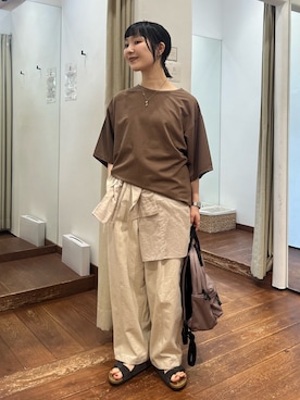 久木 美音さん(レディース・157cm)の夏コーディネート