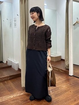 久木 美音さん（レディース・157cm）の秋コーディネート