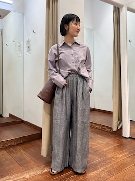 久木 美音さん（レディース・157cm）の春コーディネート