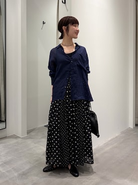 久木 美音さん（レディース・157cm）の夏コーディネート