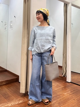 久木 美音さん（レディース・157cm）の春コーディネート