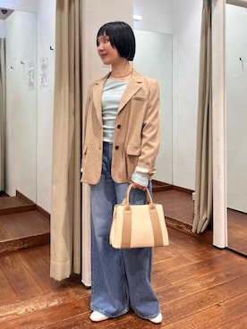 久木 美音さん(レディース・157cm)の冬コーディネート