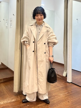 久木 美音さん（レディース・157cm）の冬コーディネート