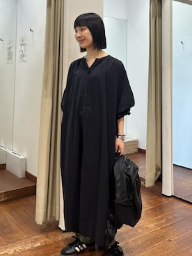 「URBAN RESEARCH DOORS（アーバンリサーチドアーズ）のアイテム（シューズ）」を使った、久木 美音さん（レディース・157cm）の秋コーディネート