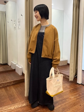 久木 美音さん（レディース・157cm）の秋コーディネート