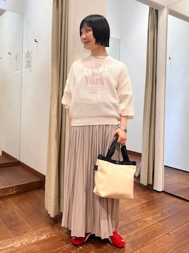 久木 美音さん（レディース・157cm）の春コーディネート