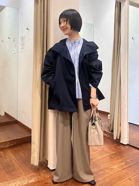 久木 美音さん（レディース・157cm）の春コーディネート