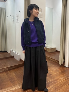 久木 美音さん（レディース・157cm）の秋コーディネート