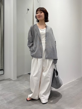 「暑い」｜久木 美音さん（レディース・157cm）の夏コーディネート