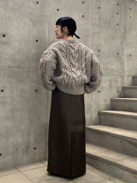 久木 美音さん（レディース・157cm）の冬コーディネート