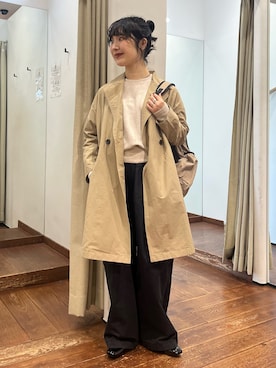 久木 美音さん（レディース・157cm）の冬コーディネート