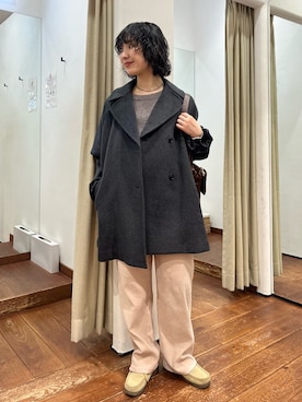 久木 美音さん（レディース・157cm）の冬コーディネート